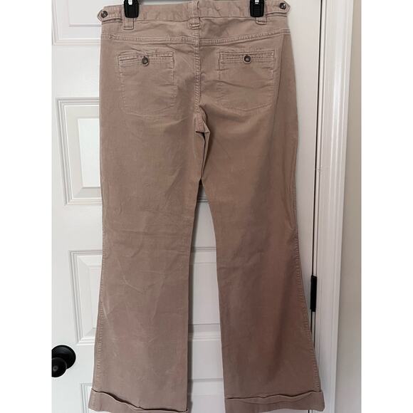 Women's Old Navy Khaki Corduroy Pants, Size 6 - Picture 4 of 6